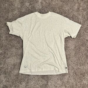Nike SB White Speckled T-Shirt - Size M oversized boxy fit